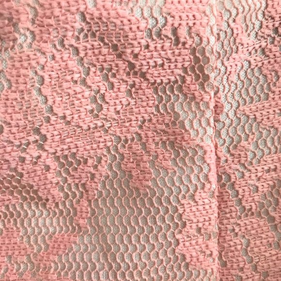 Steady Clothing Pink Lace Bodycon Dress - Picture 11 of 11